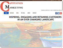 Tablet Screenshot of captivationmarketing.com